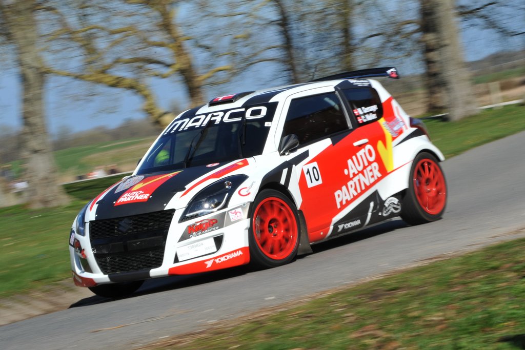 På lørdag starter Marco Gersager og Carina Møller i Kongensbro Rally Grand Prix